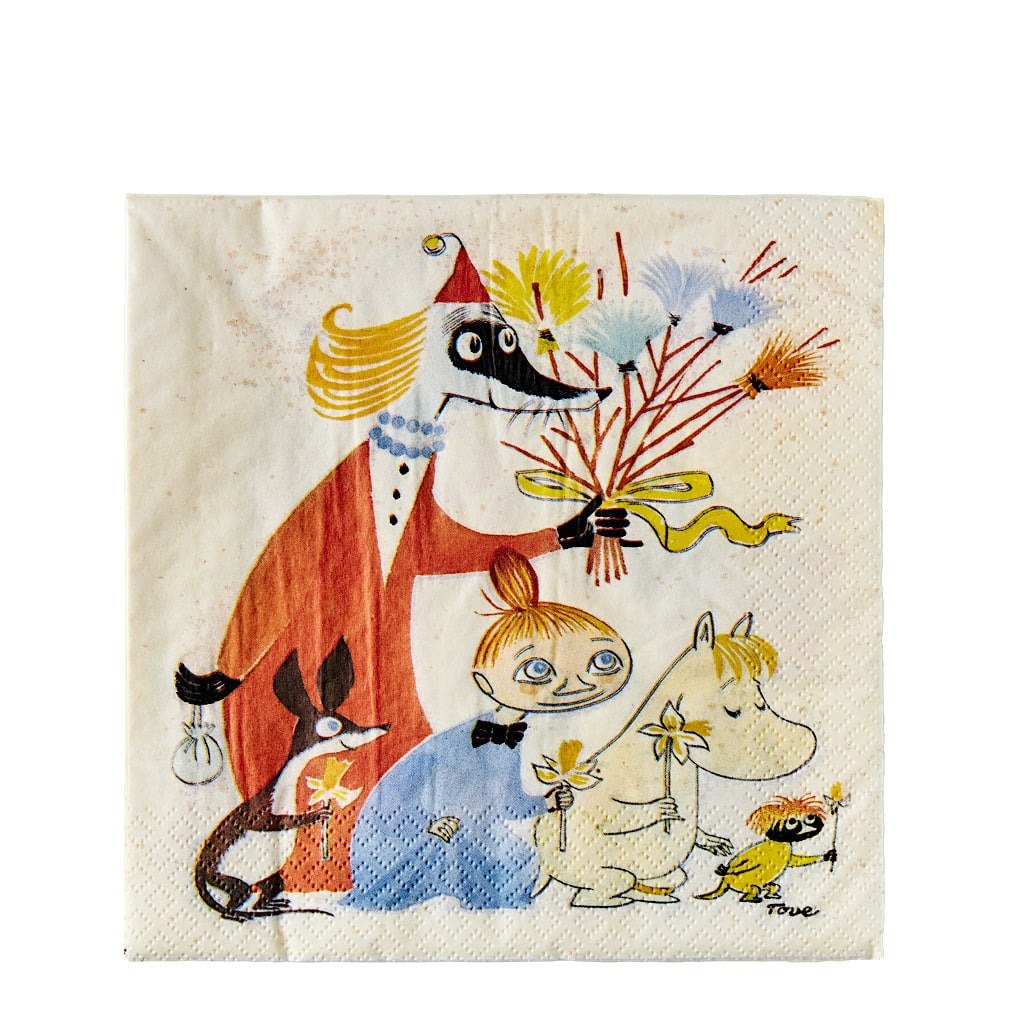 The Moomins Napkins, Easter, 20 pcs. 33 cm