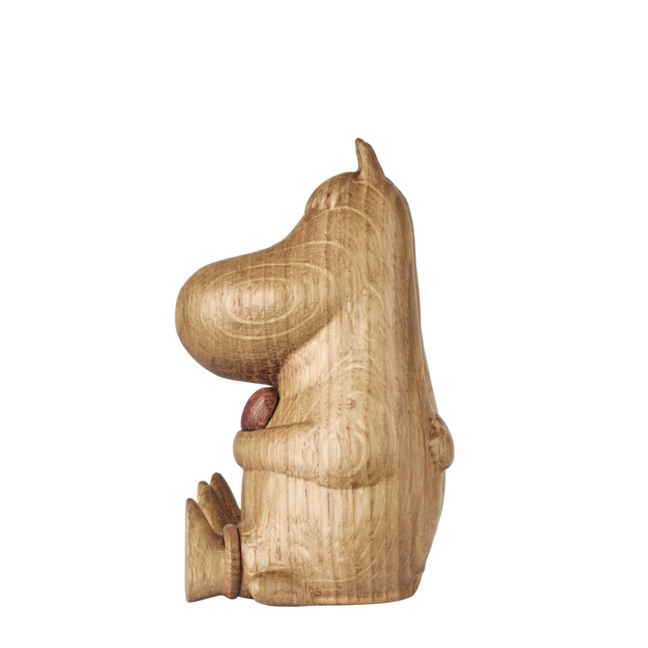 The Moomins wooden figure oak Hug, 80th anniversary edition