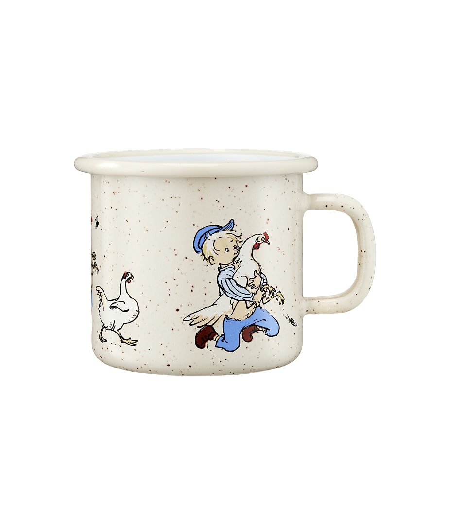 Emil from Lønneberg Enamel mug 2.5 dl, Kluk Kluk