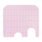 Skærebræt Elefant, birk/rosa, Medium