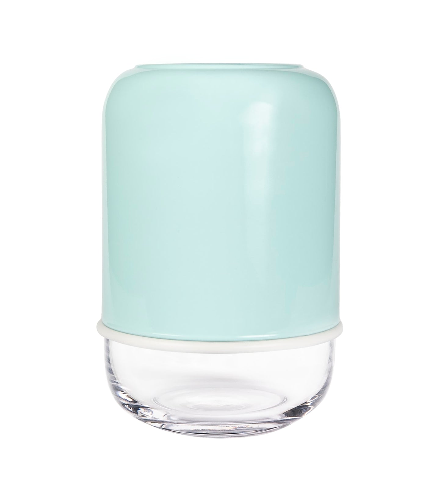 Capsule Vase clear/mint