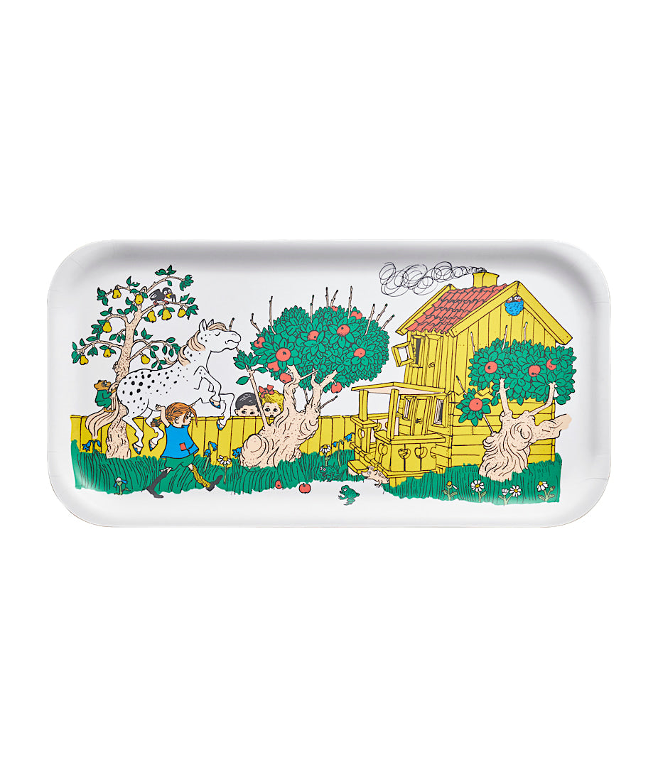 Pippi Longstocking Tray 43x22cm, The Way Home