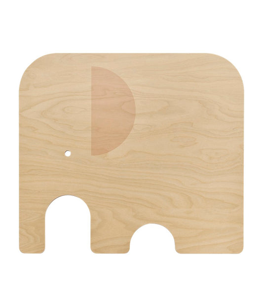 Muurla Elephant Cutting Board, Birch/Yellow, Large