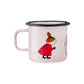 The Moomins Enamel mug 3.7 dl Retro, Little My