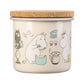 The Moomins enamel jar 1.3L, Bon Appétit