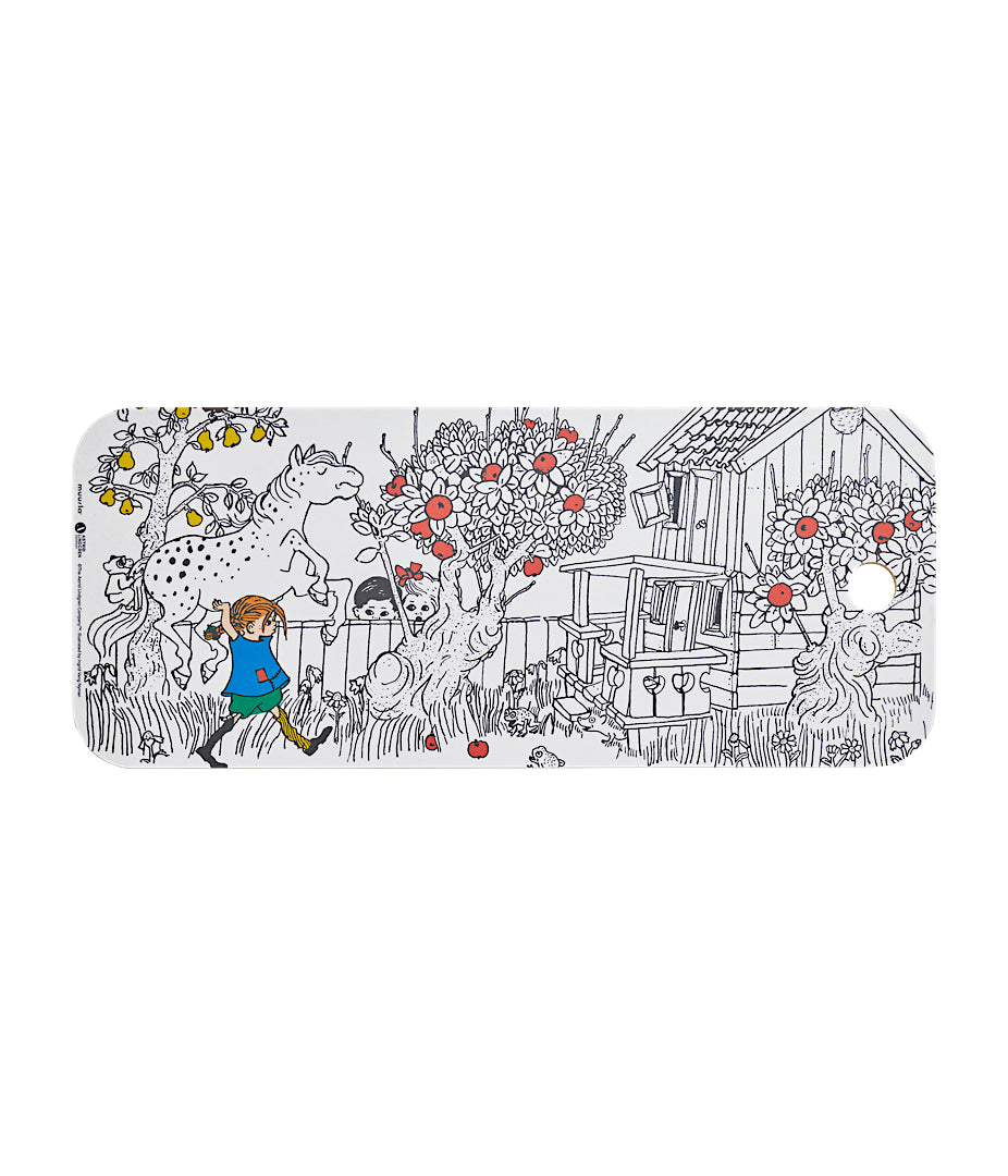 Pippi Longstocking Board 18x44cm, Way Home