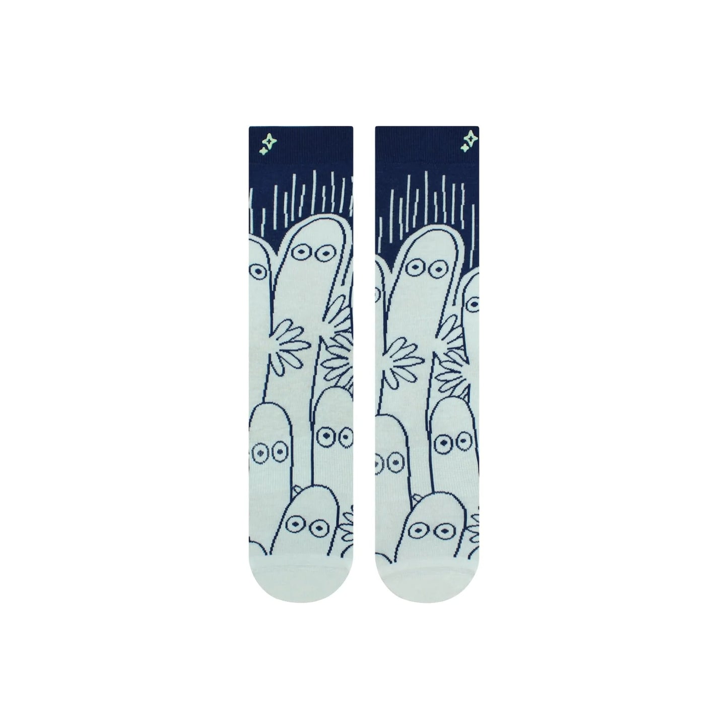 Moomin World Socks, Hattifatter Glow Crew