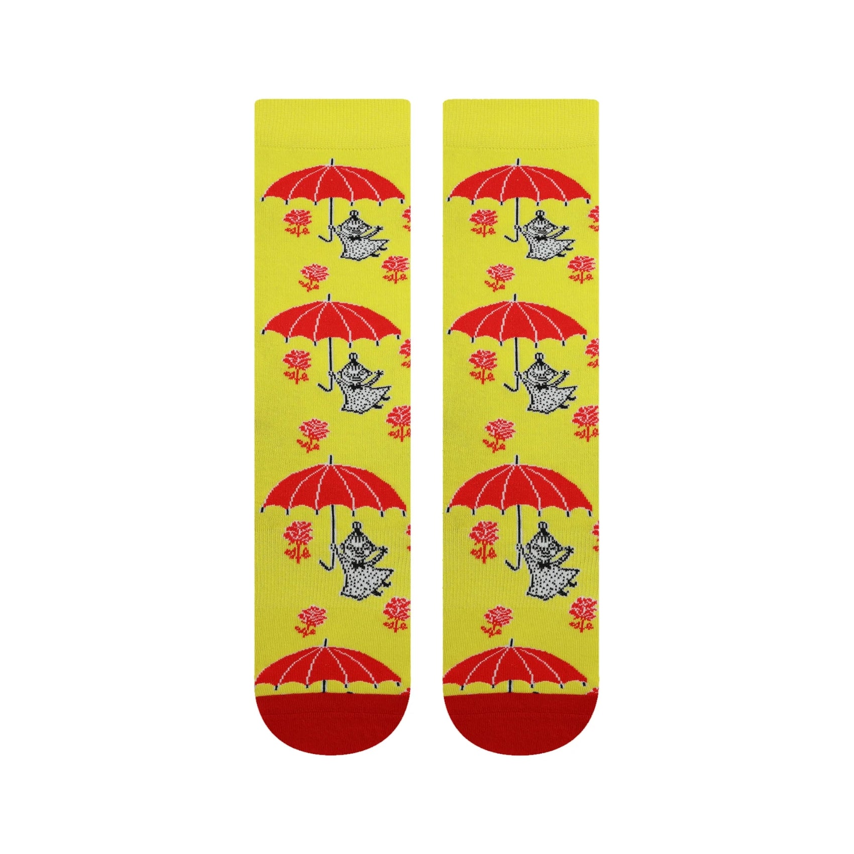 The Moomintrolls Nvrlnd Socks, Little My Umbrella - Pair