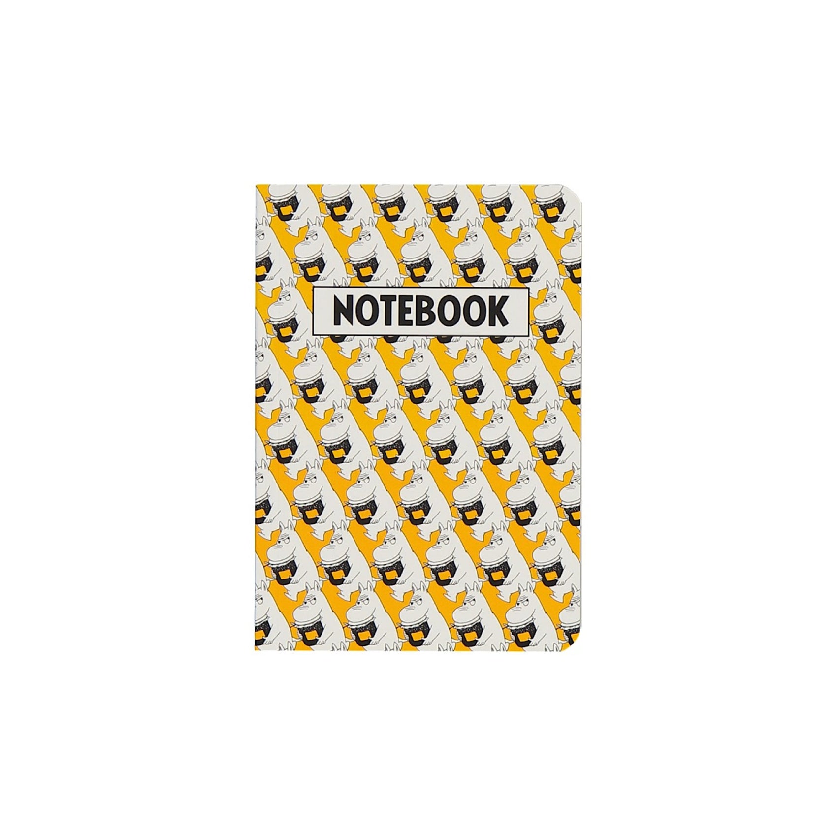 The Moomins Pop Art notebook A5 yellow