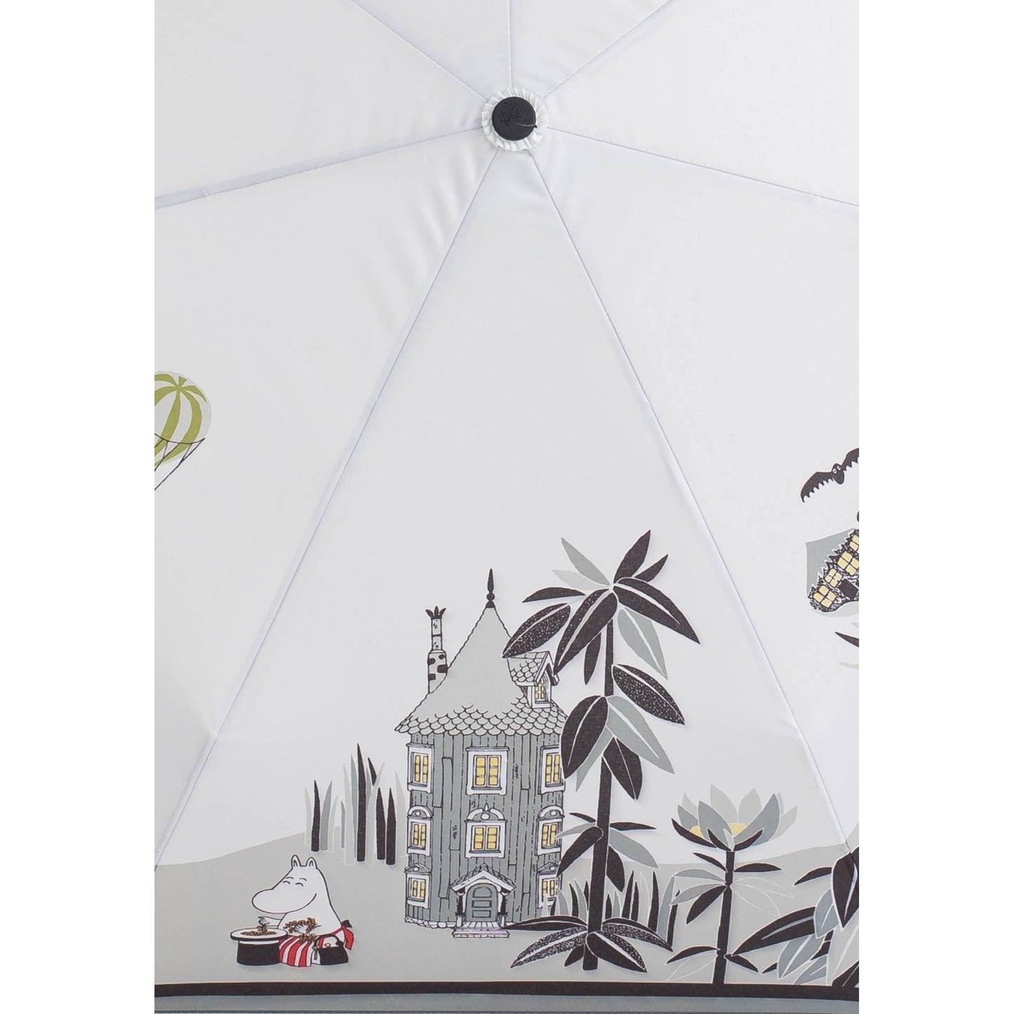 Mumitroldene paraply 100cm "Moomin Island" - Dsignhouse