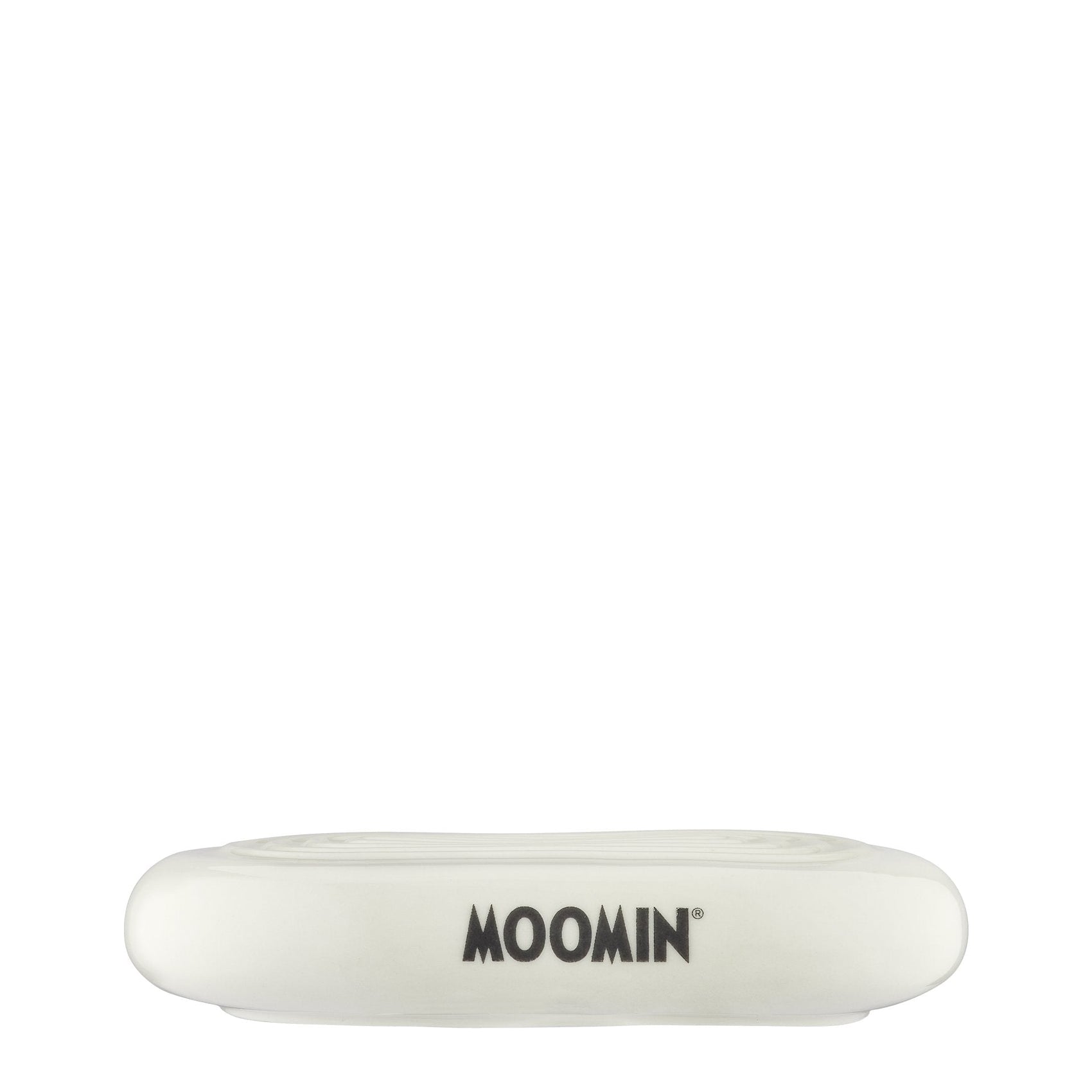 Moomin soap dish ceramic Valley white