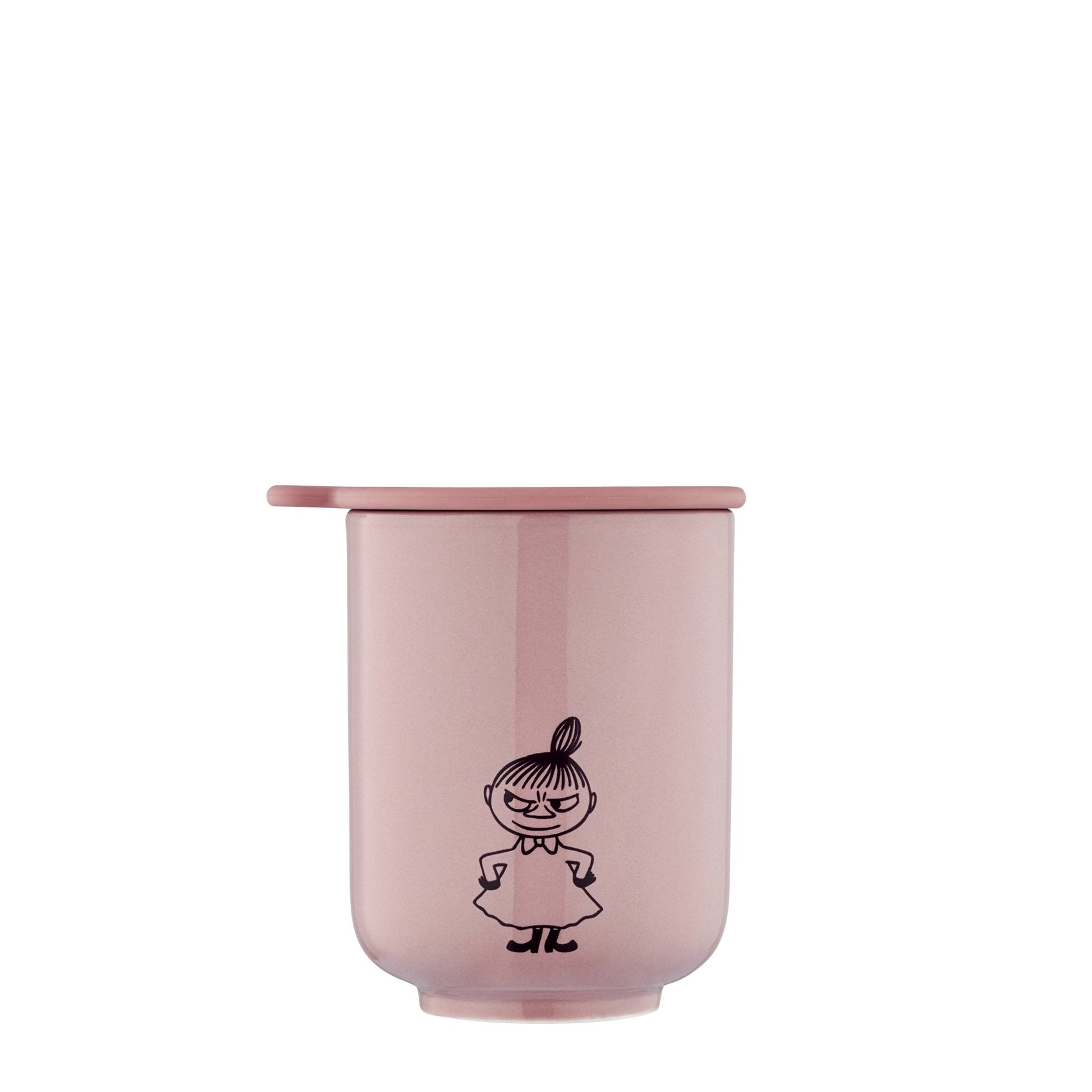 Mumin tandborstmugg Powder Rose