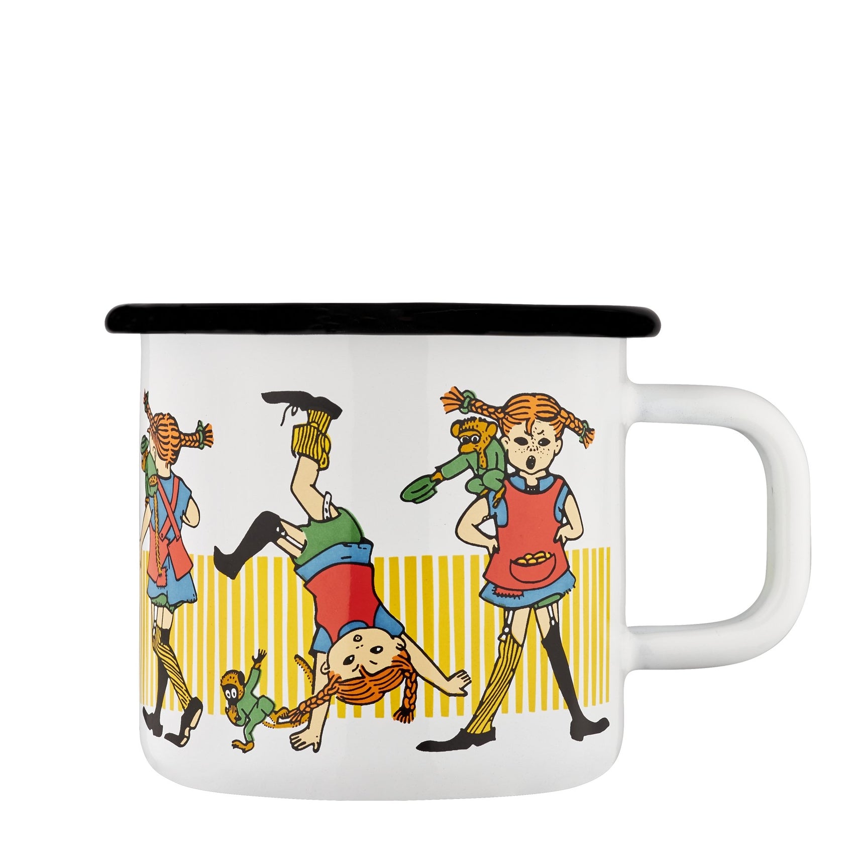 Pippi Longstocking Enamel mug 3.7 dl